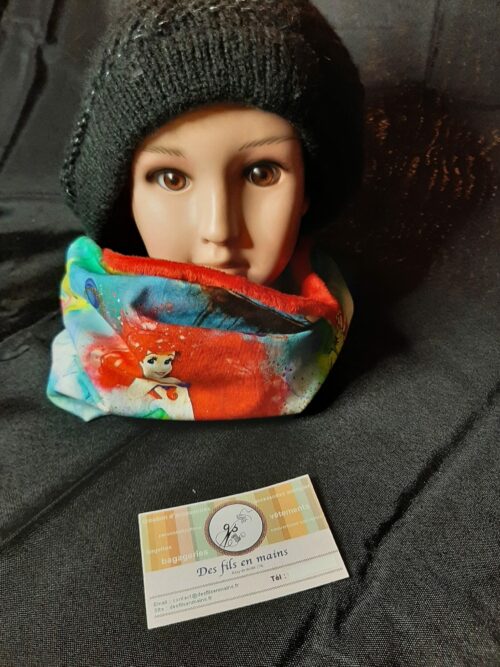 Snood "La petite sirène"