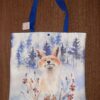 Tote bag "Renard et neige"