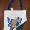 Tote bag "Femme et fille papillon" – Image 2
